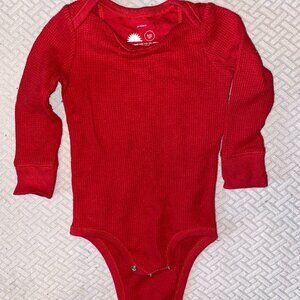 9-12 month Primary baby waffle bodysuit thermal